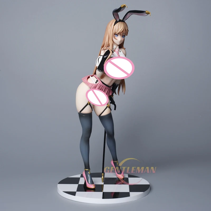 الأصلي الوردي القط ماتارو الشخصية الأصلية أنيمي مثير فتاة غال الأرنب 1/6 بولي كلوريد الفينيل عمل الشكل الكبار جمع نموذج ألعاب الدمى هدية