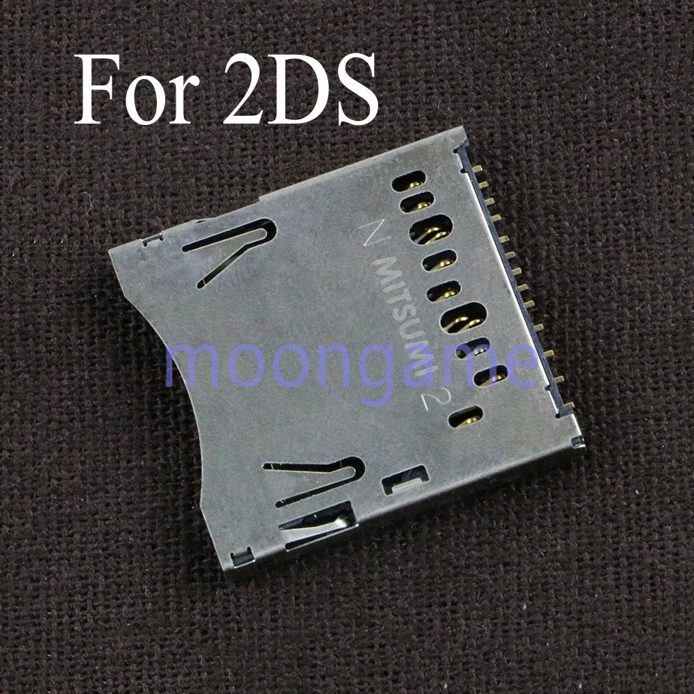 1 Stück Original für 2DS Reparaturteil SD-Speicherkartenleser-Slot