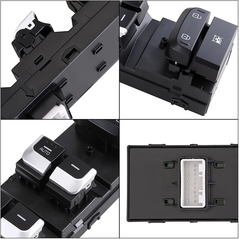 Left Driver Side Power Main Window Switch Lifter Control Button for KIA Sportage 2017-2021 93571D9000 93571-D9000