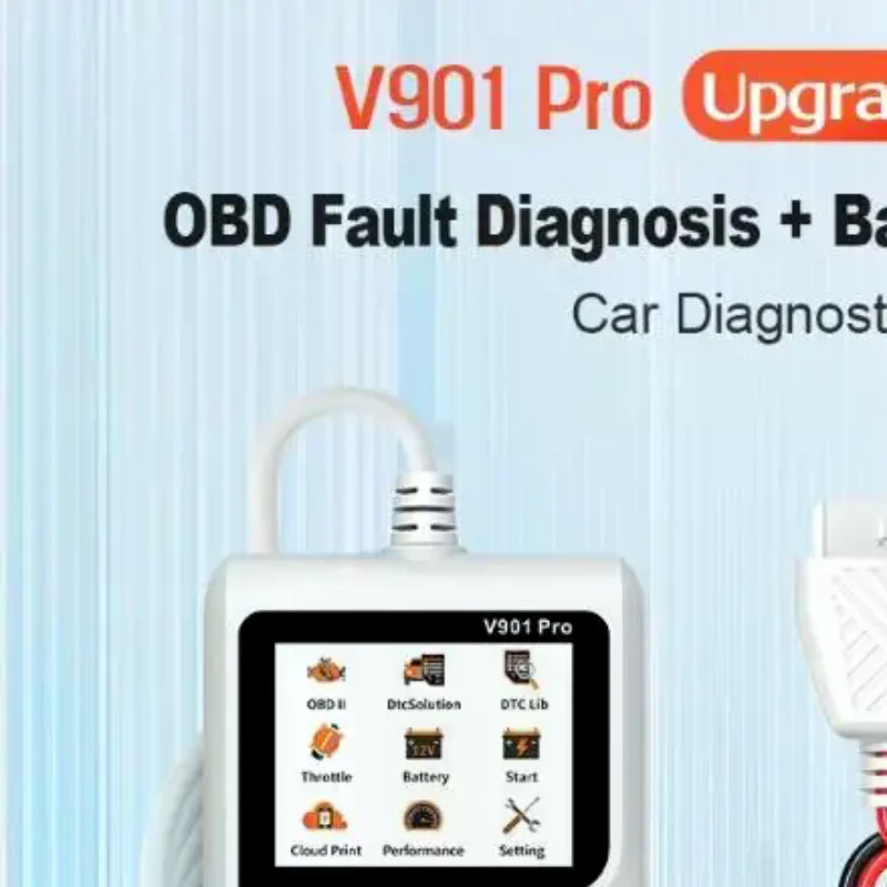 outil-de-diagnostic-automobile-v901-pro-obdii-lecteur-de-codes-de-defaut-obd-precis-testeur-de-batterie-pour-l'evaluation-des-voitures-d'occasion