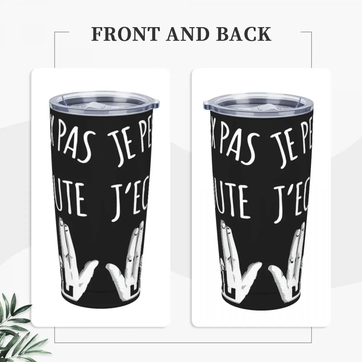 JUL Rapper Sign Tumbler Vacuum Insulated Hip Hop Y2K Coffee Cups Vacuum Flask Double Wall Mug Spill Proof 20oz