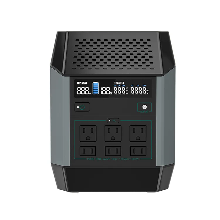 energy storage battery uninterruptible power supply (ups) 43200mAH 2000w peak outdoor power supply