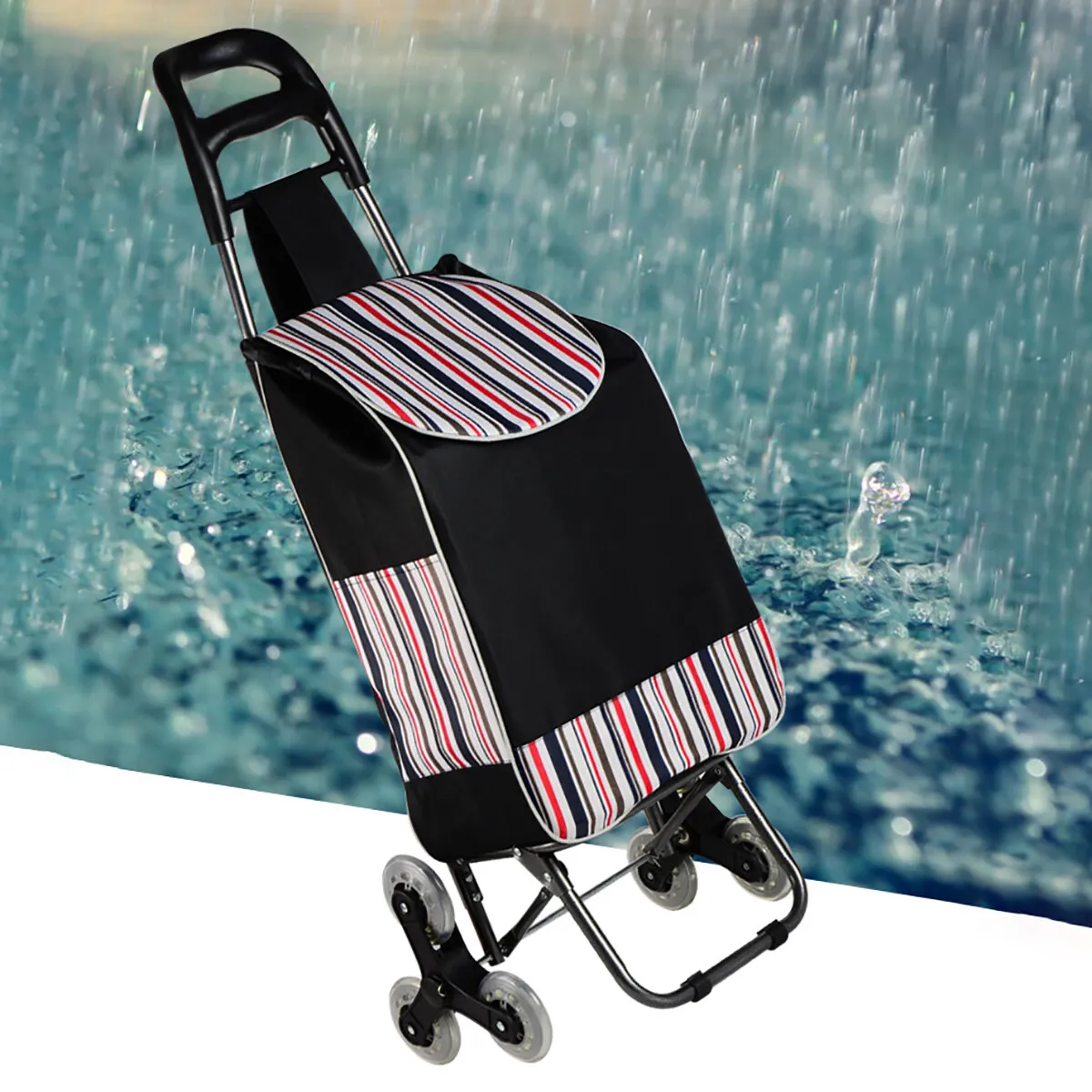 Foldable Shopping Trolly Carriers, Cart Bag Only, Pulling Trolley, Shopping Cart, Hand Trucks, Luggage, Grocery Storage