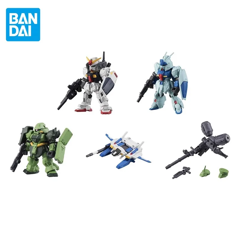 BANDAI Genuine Gashapon MOBLE SUIT GUNDAM MSE07 RGZ-91 MK2 AMS-119 Anime Action Figures giocattoli per bambini regalo modello da collezione