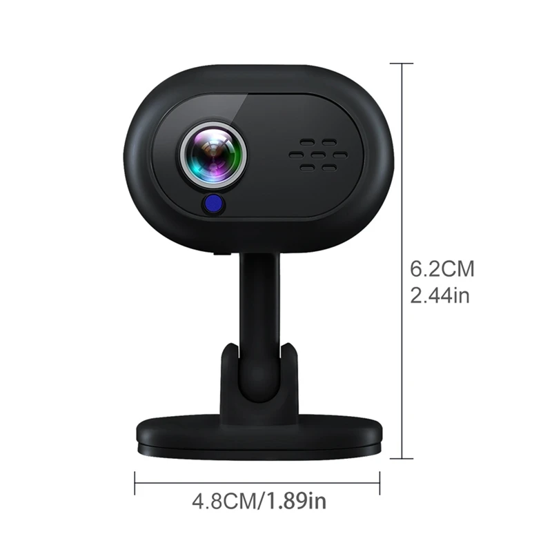 Cámara IP inalámbrica de visión nocturna, videocámara de Audio y vídeo con alarmas inteligentes, detección de movimiento, 2 vías, fácil de instalar, 1080P