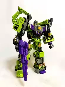 변신 유에싱 토이랜드 워리어 6-in-1 합금 로봇 콩 아머 액션 피규어 로봇 장난감