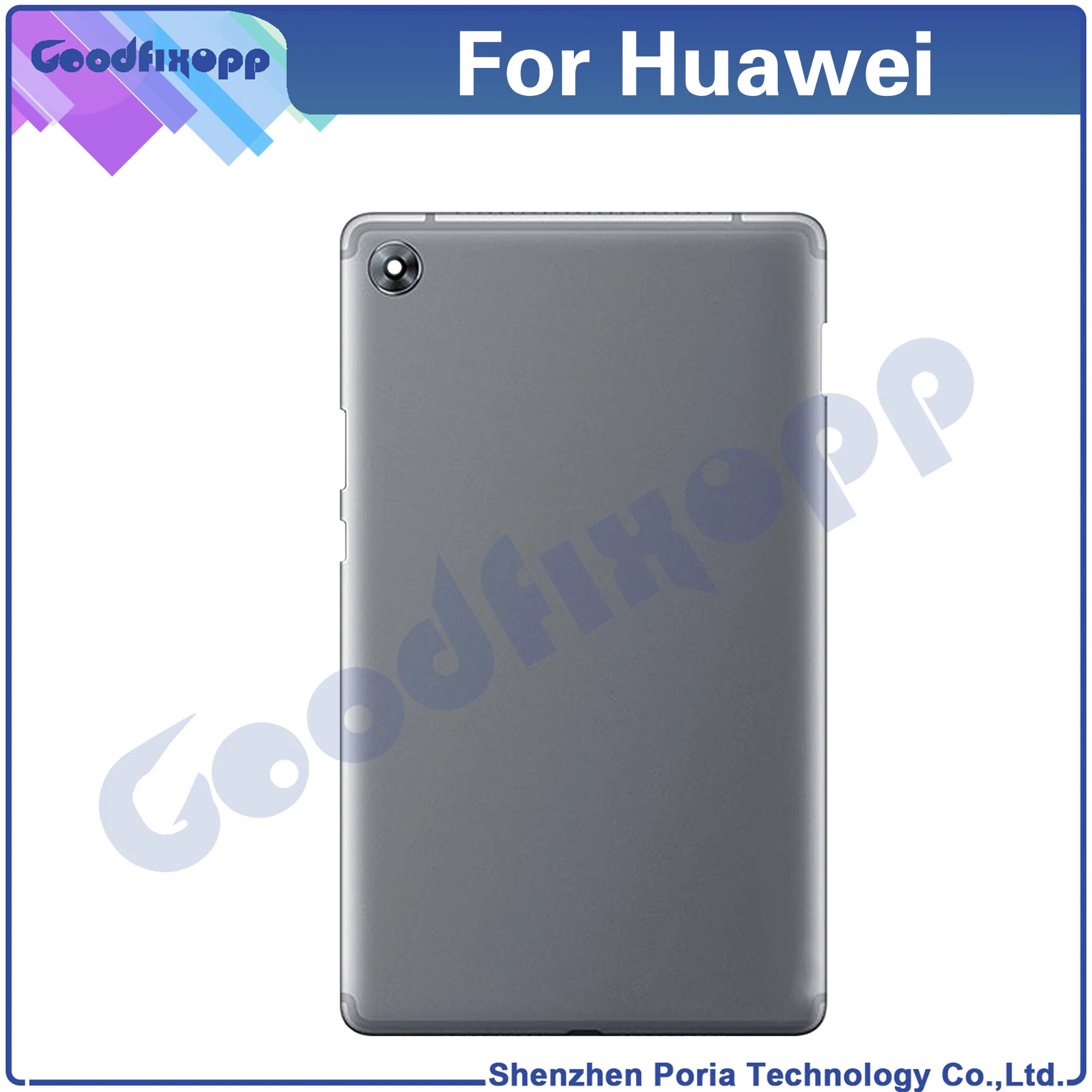 For Huawei MediaPad M5 8 SHT-AL09 SHT-W09 Back Battery Cover Door Housing Rear Case Repair Parts Replacement