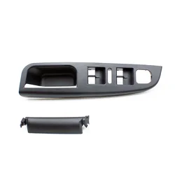 Car accessories 1K4868049C Window Control Switch Panel Cover Trim Black With Clip for VW Jetta Golf MK5 MK6 MK3 2005 -2014