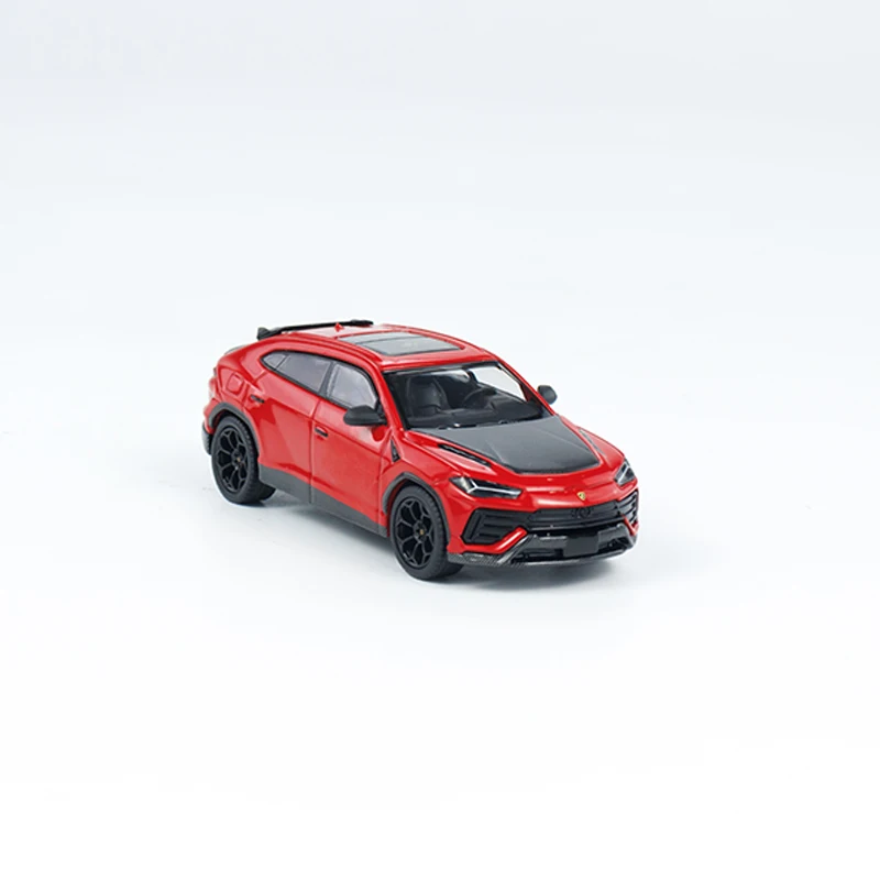 Mini Gt 1:64 Model Auto Lambor Urus Performante Rosso Mars Legering Gegoten Voertuig #657 Lhd Collectie