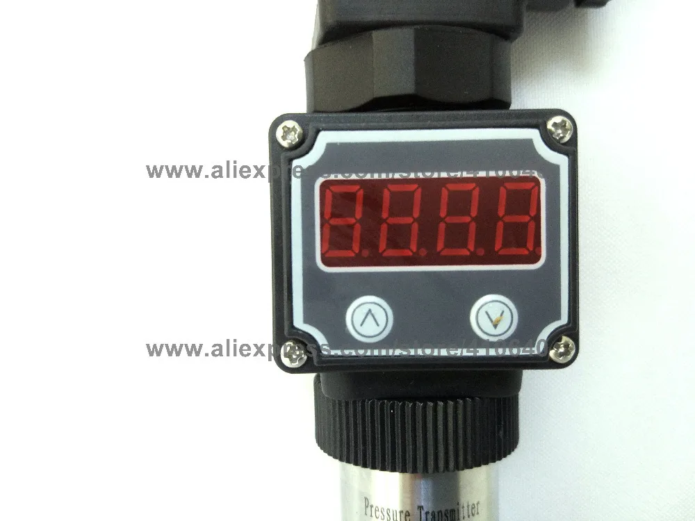 Pressure Transmitter 4 to 20mA DC24V M20x1.5 LED Diffused Silicon Digital Display 1.5 Mpa 0.5% Accuracy Other Range is Available