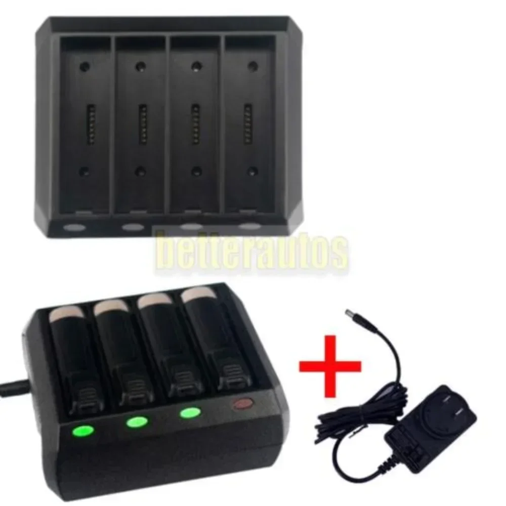 5PCS New 4 Slot Battery Cradle for Zebra WT6000 RS6000 Battery Charging Dock