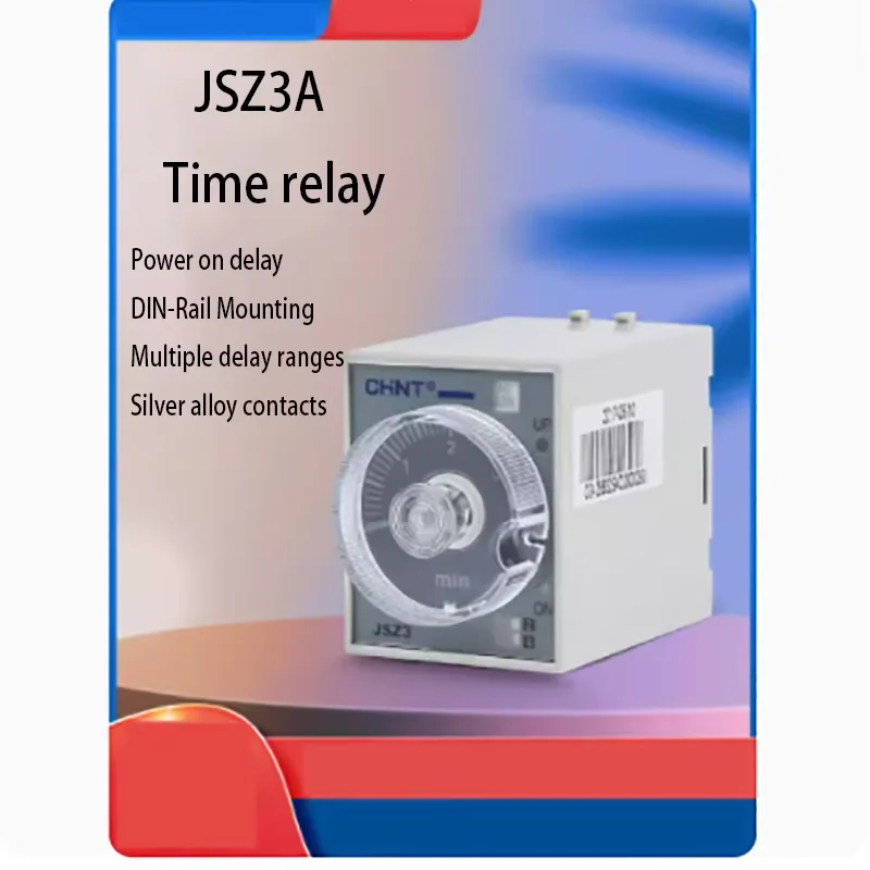 

Реле задержки включения времени JSZ3A-A A-B A-C A-D A-E 1S 5S 10S 30S 60S 1M JSZ3A ST3P AC380V AC220V AC110V AC24V DC24V DC12V