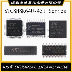 STC8H8K64U-45I TS20 PDIP40 LQFP44 LQFP32 LFQP48 LQFP64 SKDIP28 16 QFN48 QFN32 QFN64 Original Product