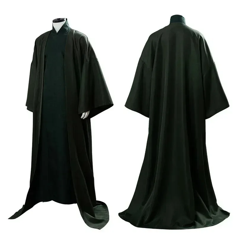 

Halloween costume Series Voldemort Cos Costume Magic Robe Stage Performance Clothing Potters Cosplay Costume Cloak Outer Robe