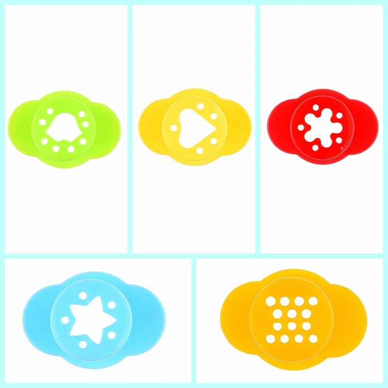 5개/세트 클레이 압출기 세트 DIY 클레이 도구 별 하트 꽃 모양 어린이용 공기 건조 클레이 액세서리 모델링 공예 제작용