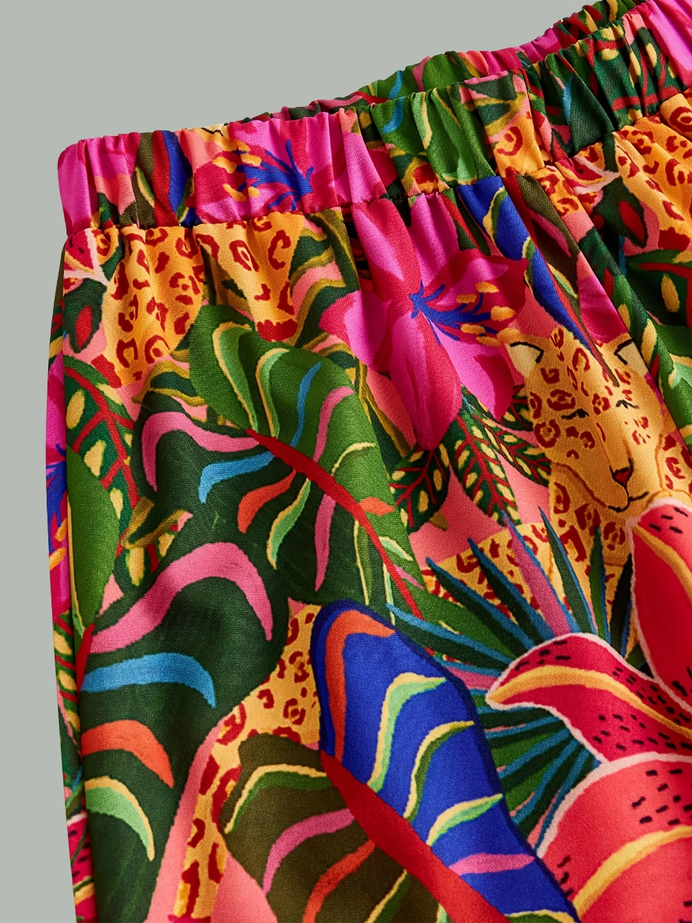 2er-Pack Mädchen High-Waist Wide-Leg Freizeithosen – Detail 4
