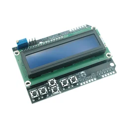 1602 LCD Keypad Shield LCD1602 LCD 1602 Module Display For Arduino ATMEGA328 ATMEGA2560 raspberry pi UNO blue screen