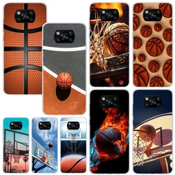 Basketball Basket Play Phone Case For Xiaomi Poco X7 X6 X5 X4 X3 Nfc F6 F5 Pro F4 Gt F3 F2 F1 M5S M4 M3 Art Fundas Back Cover