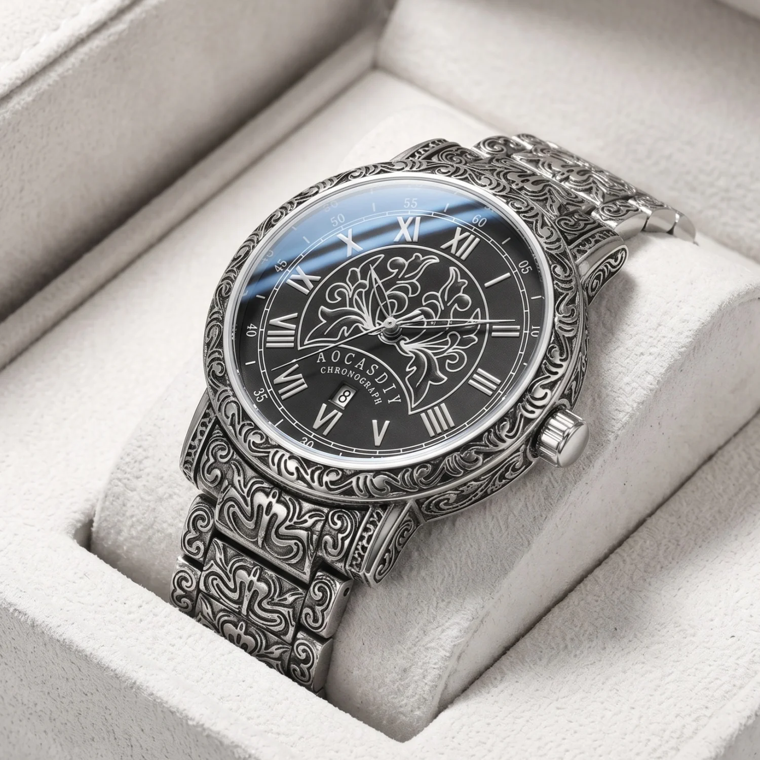 Vintage Digital Watch - AOCASDIY Orologio da uomo al quarzo