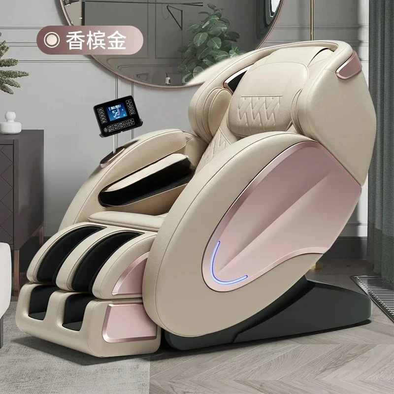 A  Electric Luxury Cabin Massage Chair Calf Kneading Multifunctional Space Automatic Home Whole Body