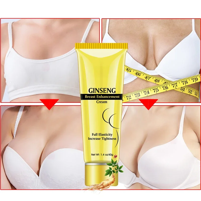 40g Breast Enlargement Cream Effective Full Elasticity Breast Enhancer Increase Tightness Big Bust Cream Breast Care Ginseng