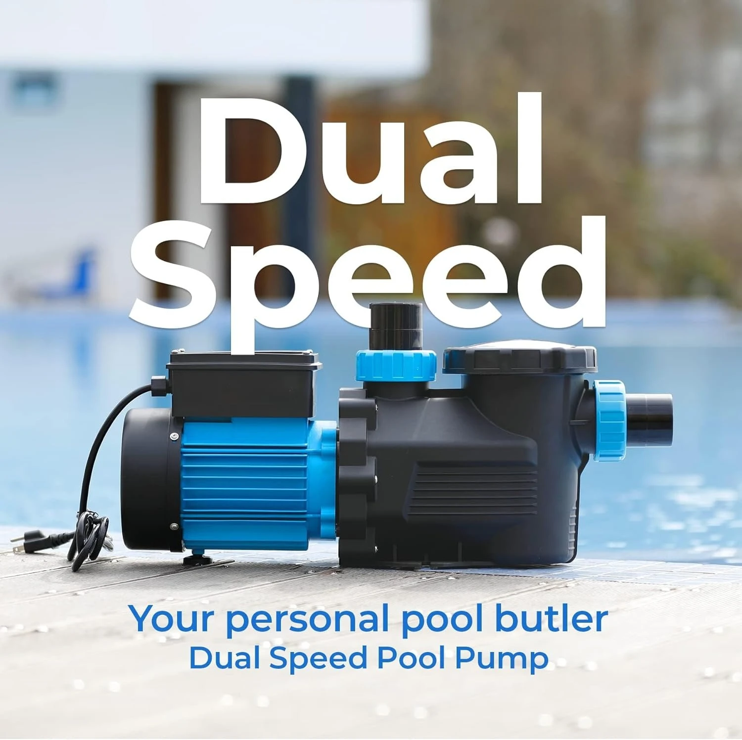 

In/Above Ground Pool Pump, (0.9HP, 5790 GPH, 115V)