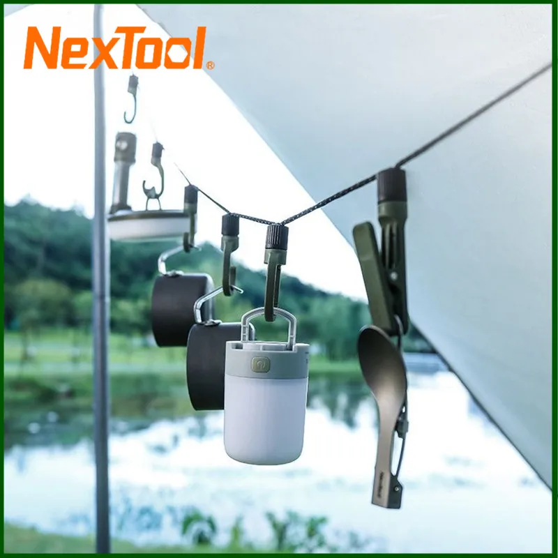 NexTool Multi Functional Hook,Loop Hook, External Quick Release Buckle,Quick Release Buckle,Water Bottle Hook,Backpack Hook,Hook