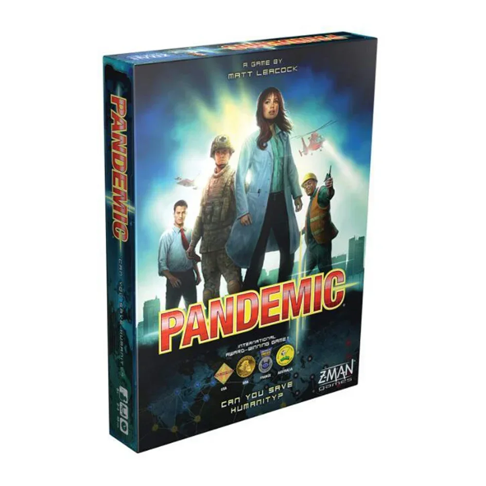 Games Pandemic Board Game ‐ English Edition, Multi/colored