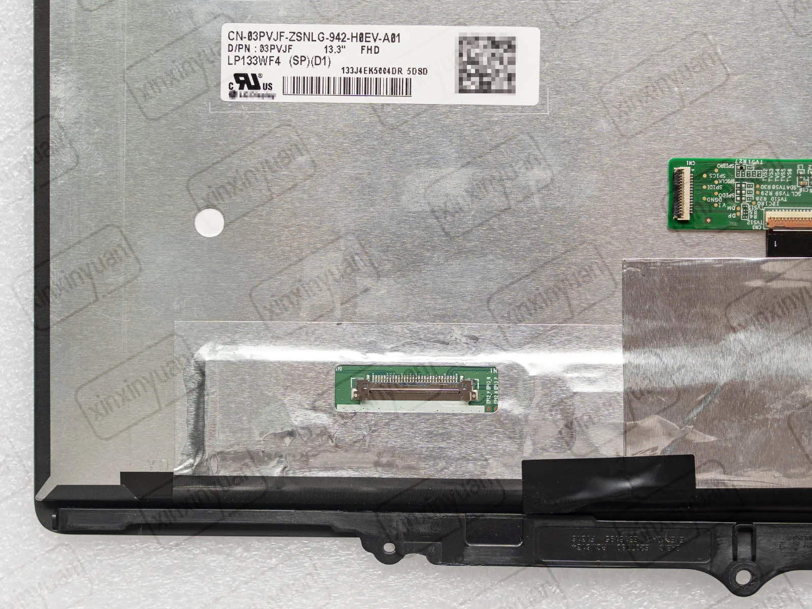 Imagem -05 - Montagem do Digitador do Toque da Tela Lcd do Portátil Dell Latitude 13 7390 em 7389 2n1 Lp133wf4-spd1 Fhd1920x1080 06tyh4 13.3