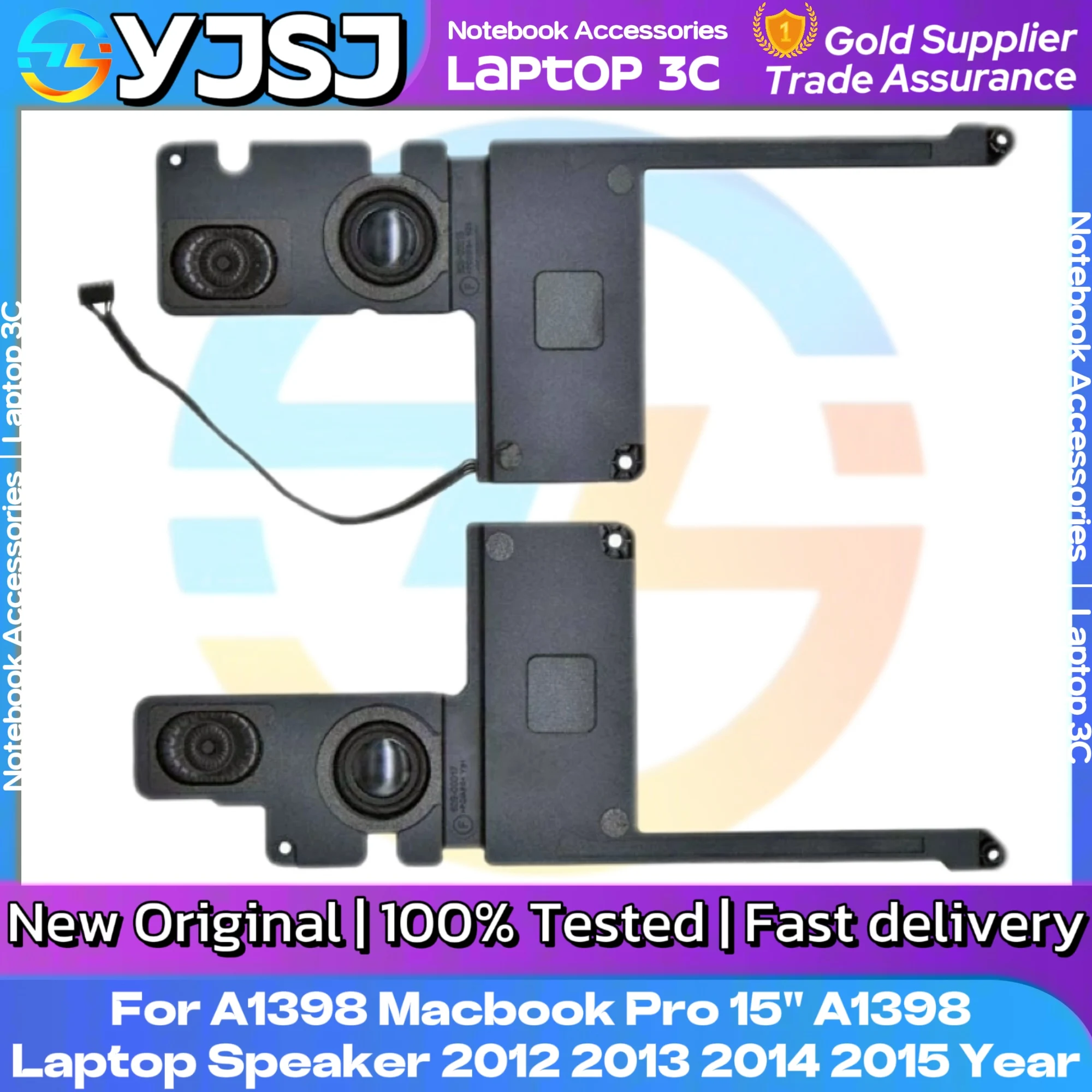 NEW A1398 Left and Right speakers for Macbook Pro 15