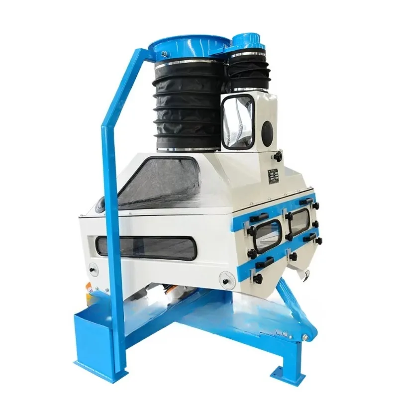 Hot Sale Agricultural Grain Seed Gravity Destoner Machine Coffee Bean Cocoa Seed Stone Removing Machine