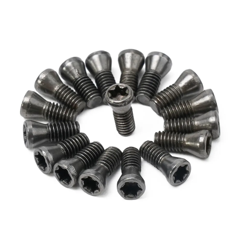 20 Chiếc Vít M2 M2.5 M3 M3.5 M4 M5 Torx Ốc Vít Để Thay Thế Carbide Lưỡi Dao Tiện Bằng Máy CNC Dụng Cụ Chuyên Nghiệp Tay dụng Cụ Dụng Cụ Kim Loại