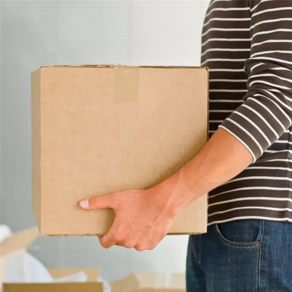 Large Corrugated Shipping Boxes - 10 Pack, 24x18x18 Inches, Heavy Duty Mailing Packs