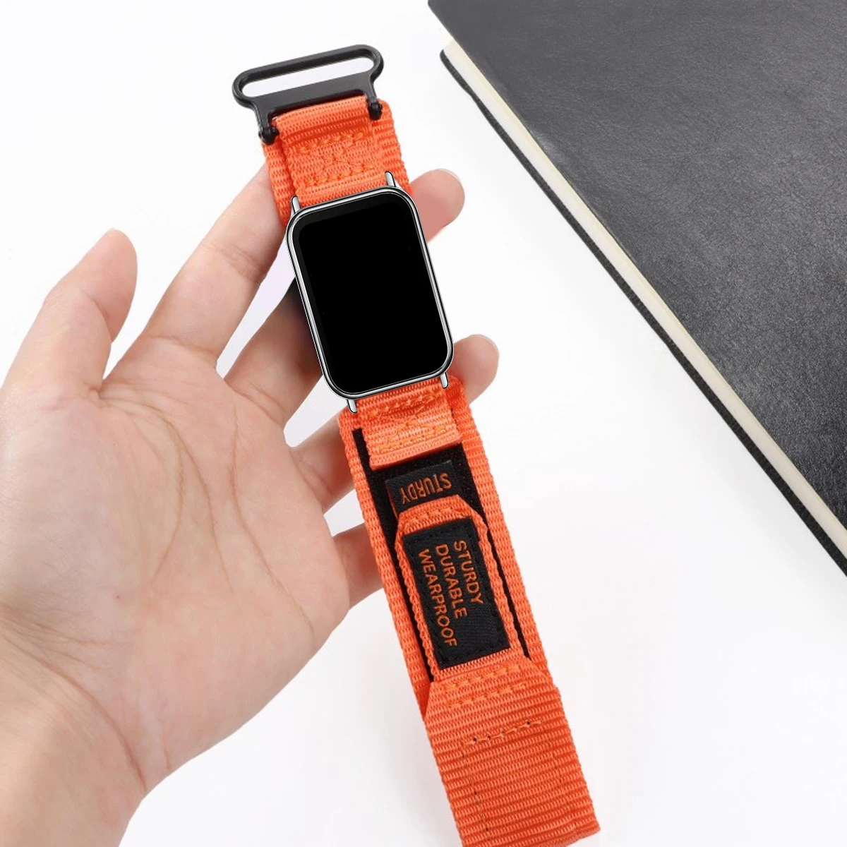 Tactical Nylon Band for Redmi Watch 4 5 6 Sports Strap Bracelet for xiaomi Miband 10Pro 9Pro 8Pro Correa Replacement Wristband