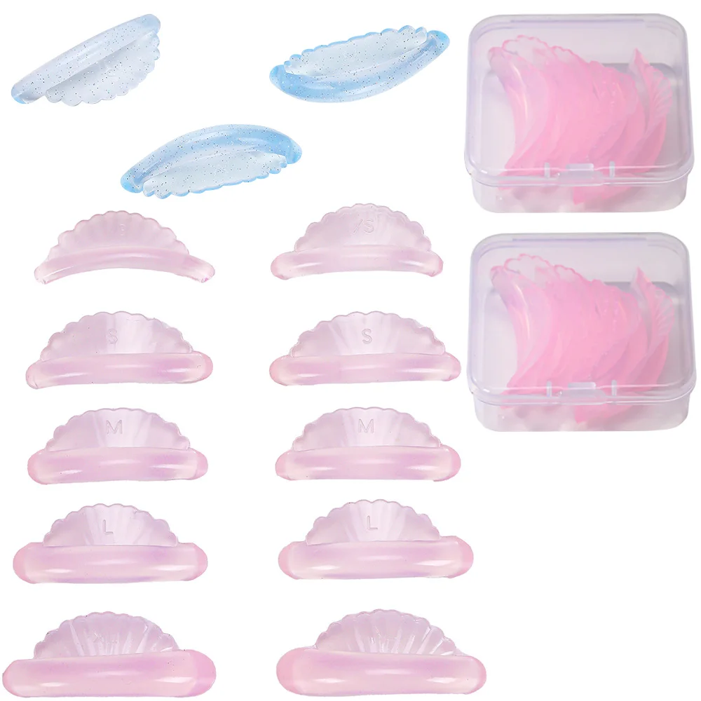10/20 stücke Silikon Wimpern Pad Selbst Klebrige Lash Lift Pads Weiche Wimpern Dauerwelle Stange Zubehör Wiederverwendbare Für Wimpern Heben werkzeuge