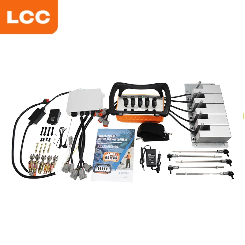 

LCC Third Generation Truck Mounted Crane Proportional Wireless Remote Control