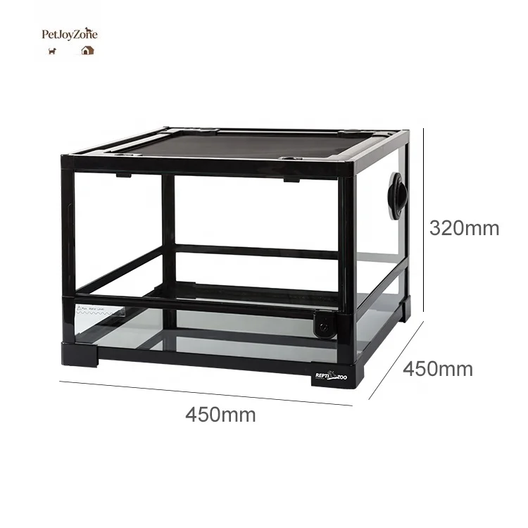 PetJoyZone RK Series Knock-down Small Eco-Friendly Aluminium Alloy Plastic Habitat Cage Breeder Enclosure For Leopard Gecko