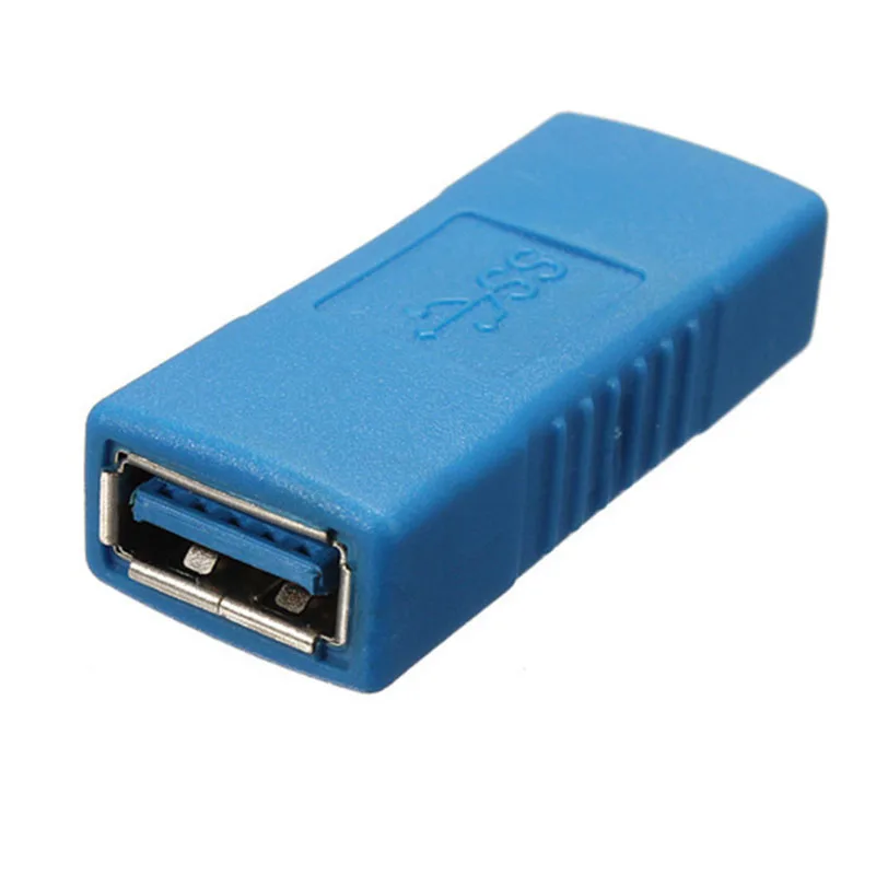 USB3.0 High Speed Adapter Female USB A connector Female to Female Connector Adapter Extension Cable AF/AF High speed transmitter