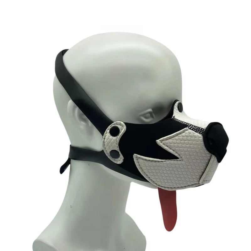 Separable Head Bondage Sex Toys with Fetish Slave Face Restraint Mask Hood for Couple BDSM Puppy Disguise Cosplay Exotic Shop