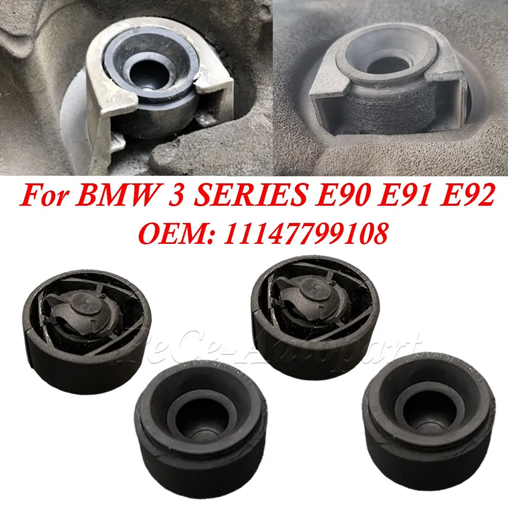 For Bmw 4 Series F32 F33 F36 5 Series E60 E61 F07 F10 F11 G30 G31Engine Cover Trim Rubber Mount Grommet Bush 11147799108