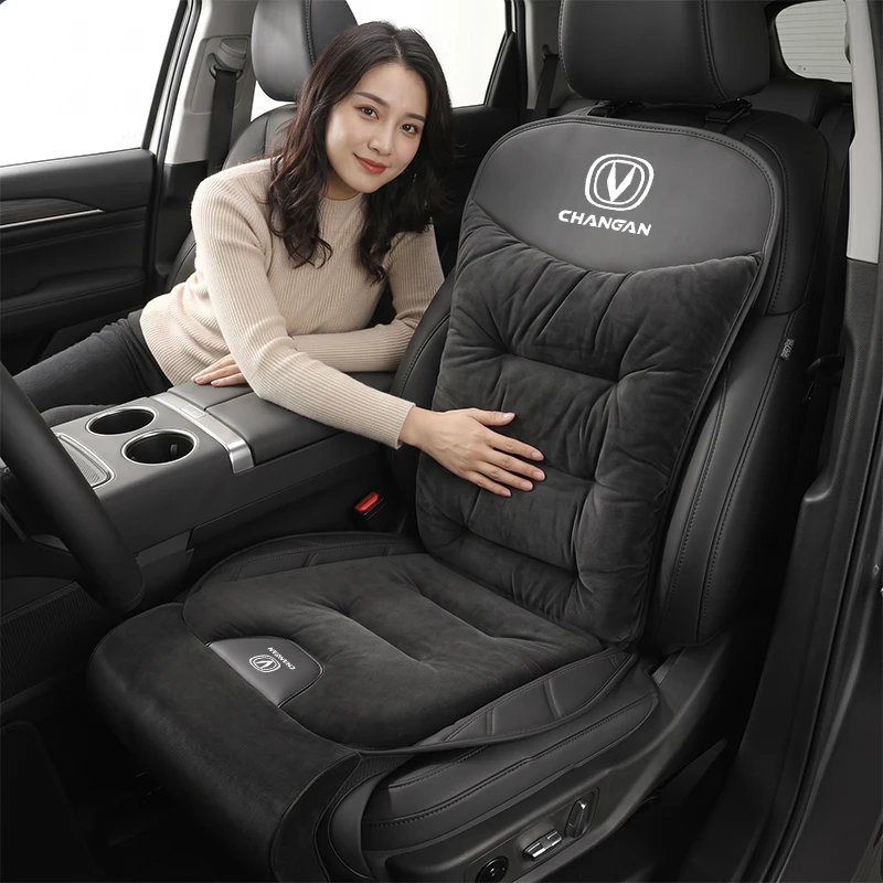 Car Seat Cushion With Extended Leg Support For Changan F70 CS55 X7 Plus Unik T CS25 CS35 CS5 Seat Cover Seat Back Protection Pad