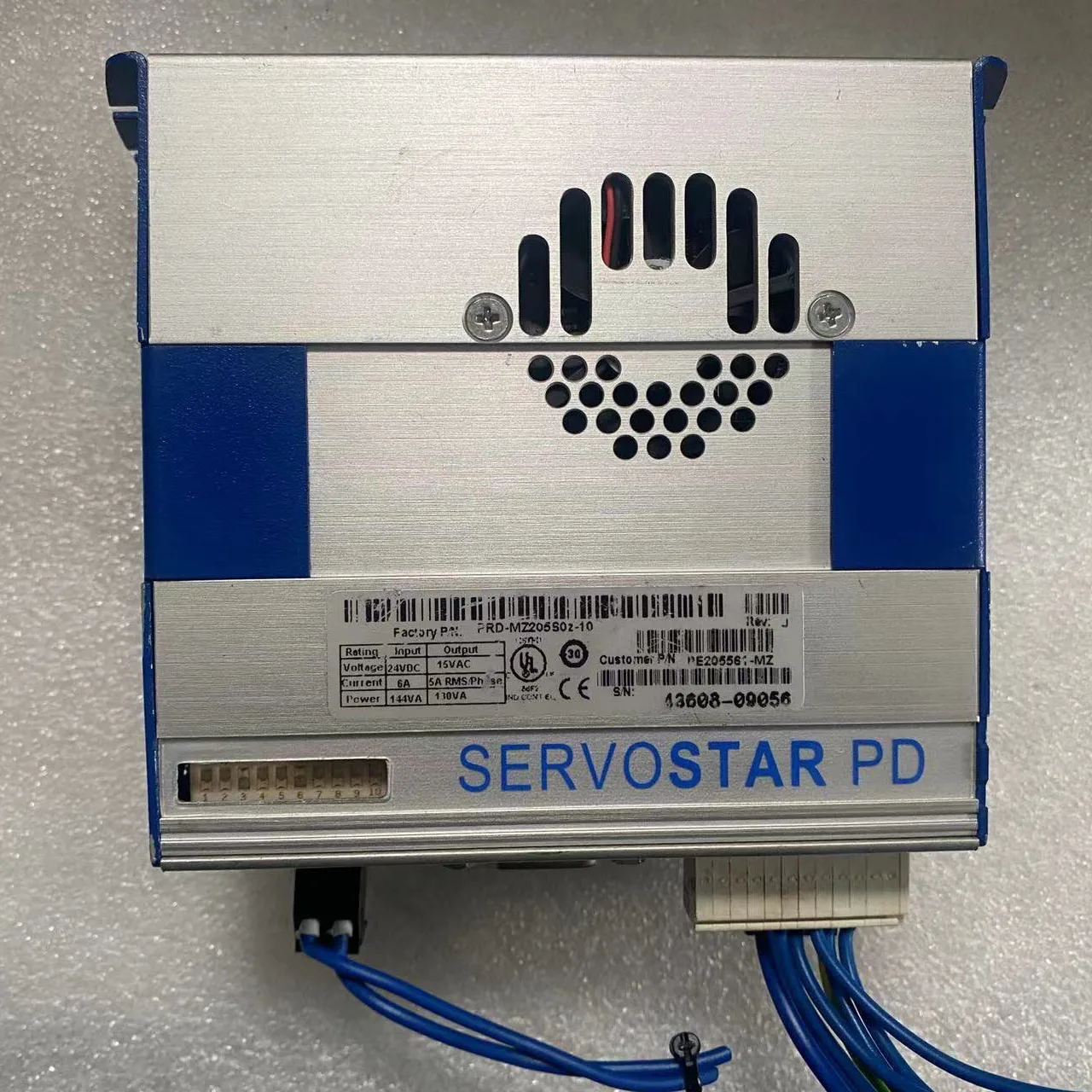 محرك سيرفوستار PD PRD-MZ205S0Z-10 PE205561-MZ #4