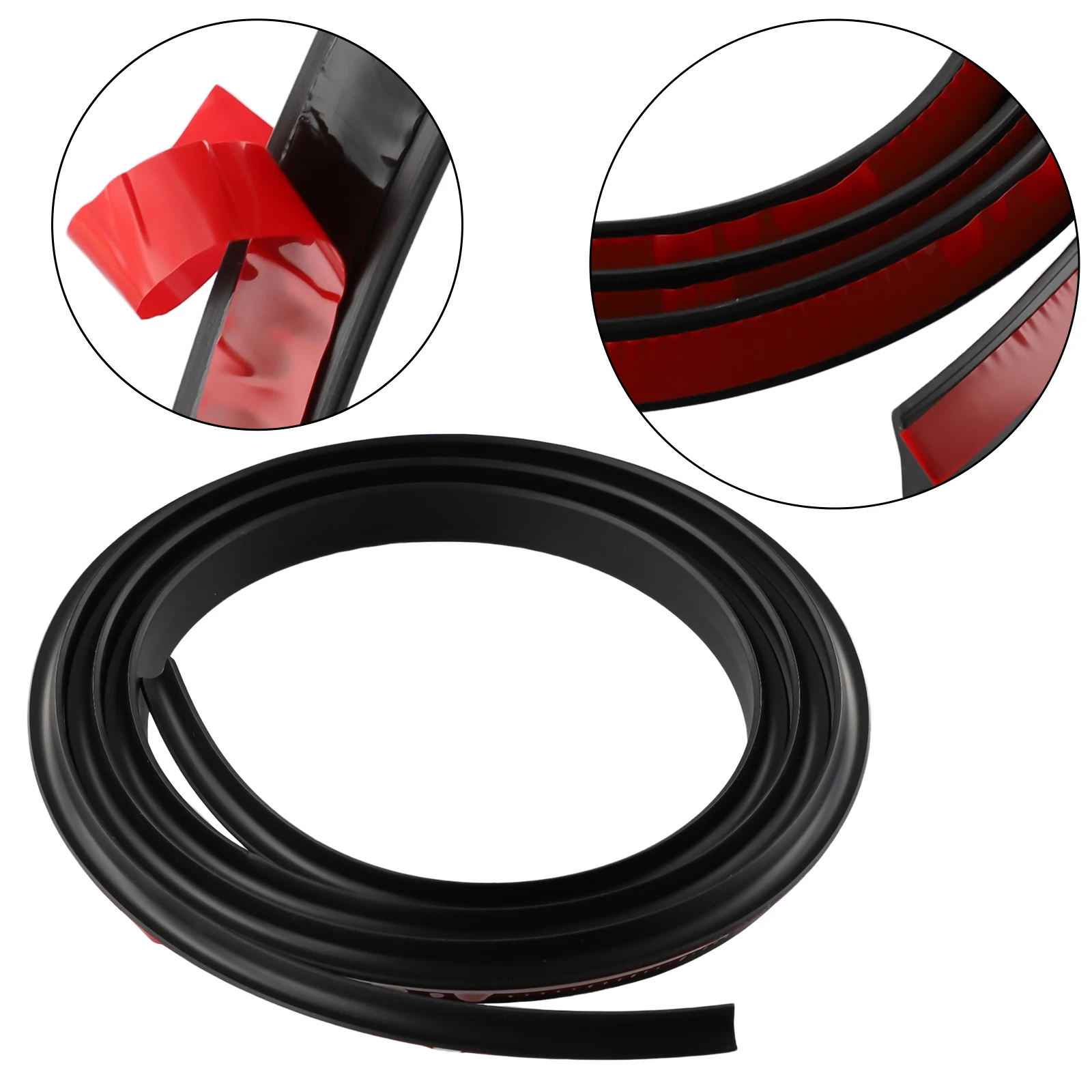 New Parts Practical Accessories Seal Strip Windshield Front Auto Black Car Moulding Rubber Trim Wind Deflector