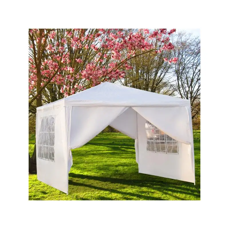 Portable 3x3m Waterproof Tent with Spiral Tubes for Home Use – Four Sides Design