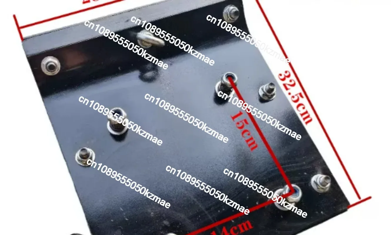 Compactor electric tamping baseplate, sole plate, tamping foot pad replacement parts