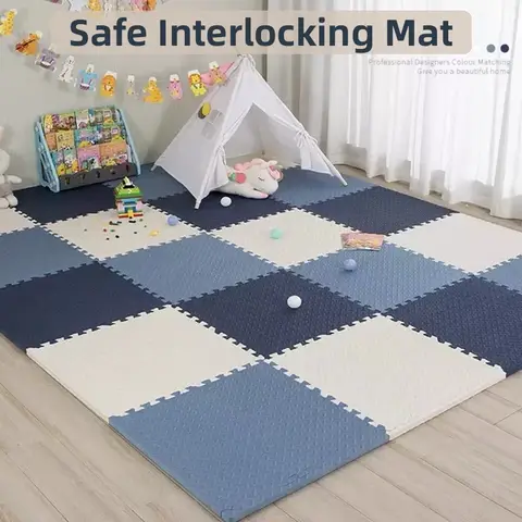 8-16pcs Baby Puzzle Floor Kids Carpet Bebe Mattress EVA Foam Baby Blanket Educational Toys Play Mat for Children 30x1cm