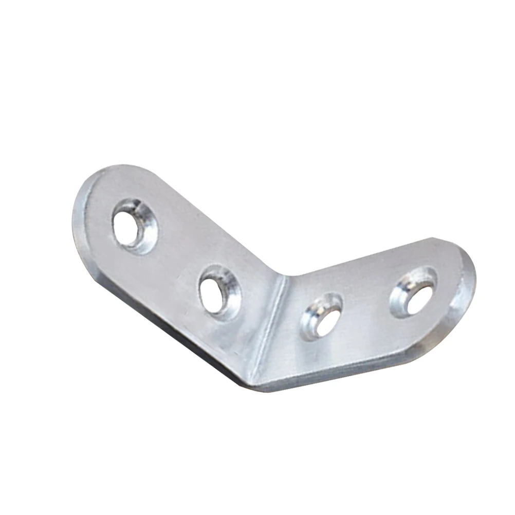 

Heavy Duty Stainless Steel Right Angle Bracket 90 Degree Corner Brace for Cabinet Shelf Joint Repair Fixed Mounting Accessory