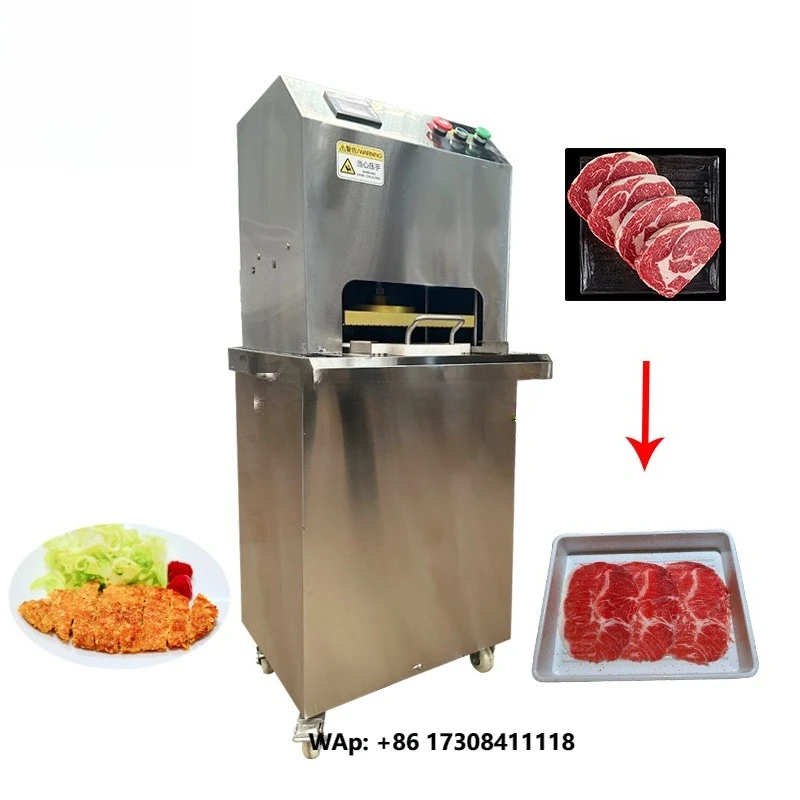 Aplanador de Carne de Acero Inoxidable de Grado Alimenticio, Máquina para Prensar Carne Cruda, Rebanador de Pollo Frito, Dispositivo para Ablandar Filetes
