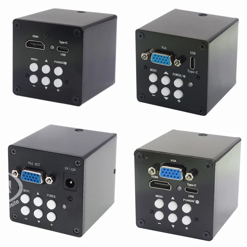 Цифровой видеомикроскоп Lapsun VGA/ USB/ HDMI/ 4K/телефон 1080P 60FPS промышленная Цифровая видеокамера IMX307 для пайки печатных плат и микросхем телефона