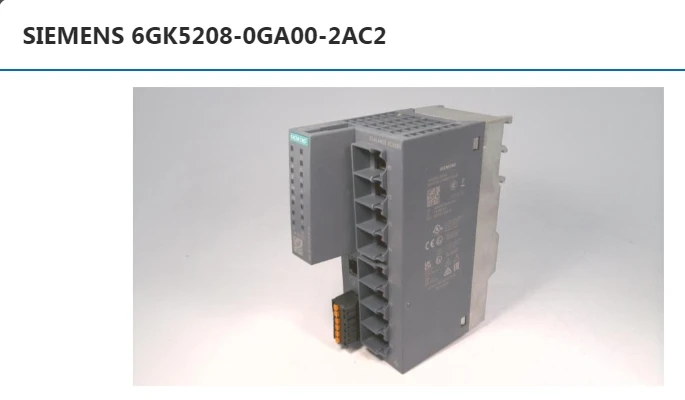 SIEMENS-Original 6GK5208-0Income HO 2AC2, Neuf